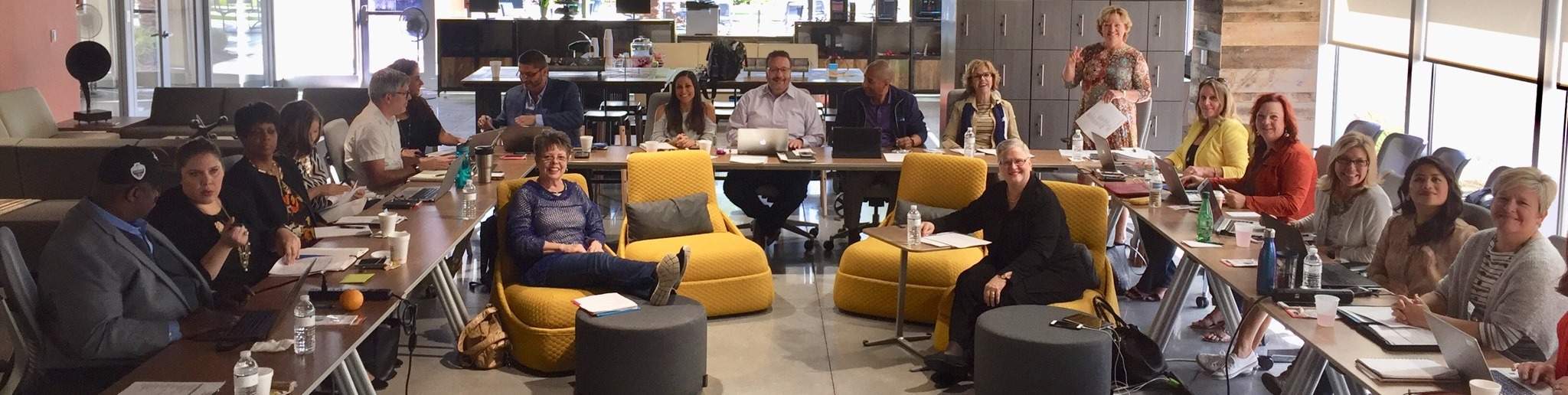 GuideWell HealthTech Accelerator cohort in session